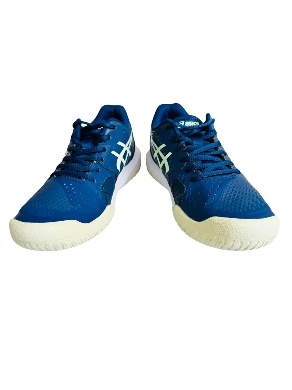 ASICS Gel Challenger Women’s 8.5 Blue Tennis Pickleball Court Shoes EU 40
